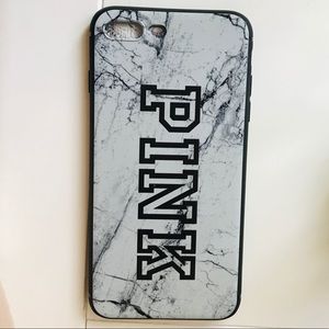 PINK MARBLE CASE FOR iPhone 7/8Plus